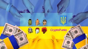 Ukraine bán NFT CryptoPunks được quyên góp với giá 90 ETH